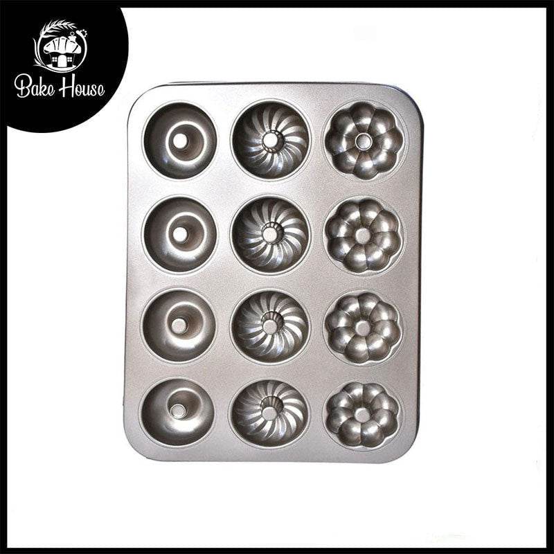 Mix Design Donut Tray Non Stick 12 Cavity