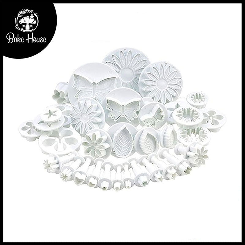 Mix Plunger & Cookie Cutter 33Pcs Set