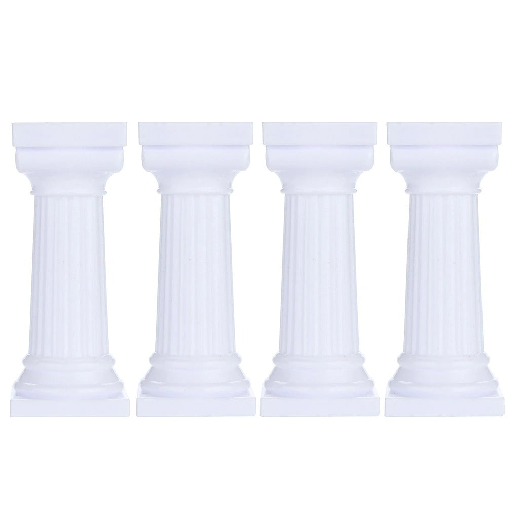 Multi Layer Cake Support Pillars Small Size 4Pcs Set