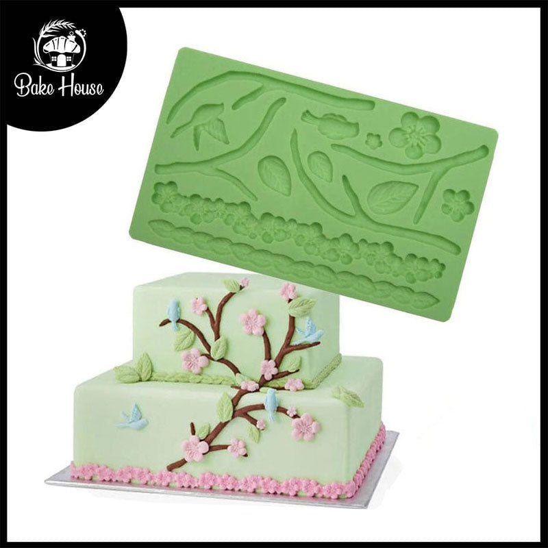 Nature Silicone Fondant Mold Sheet