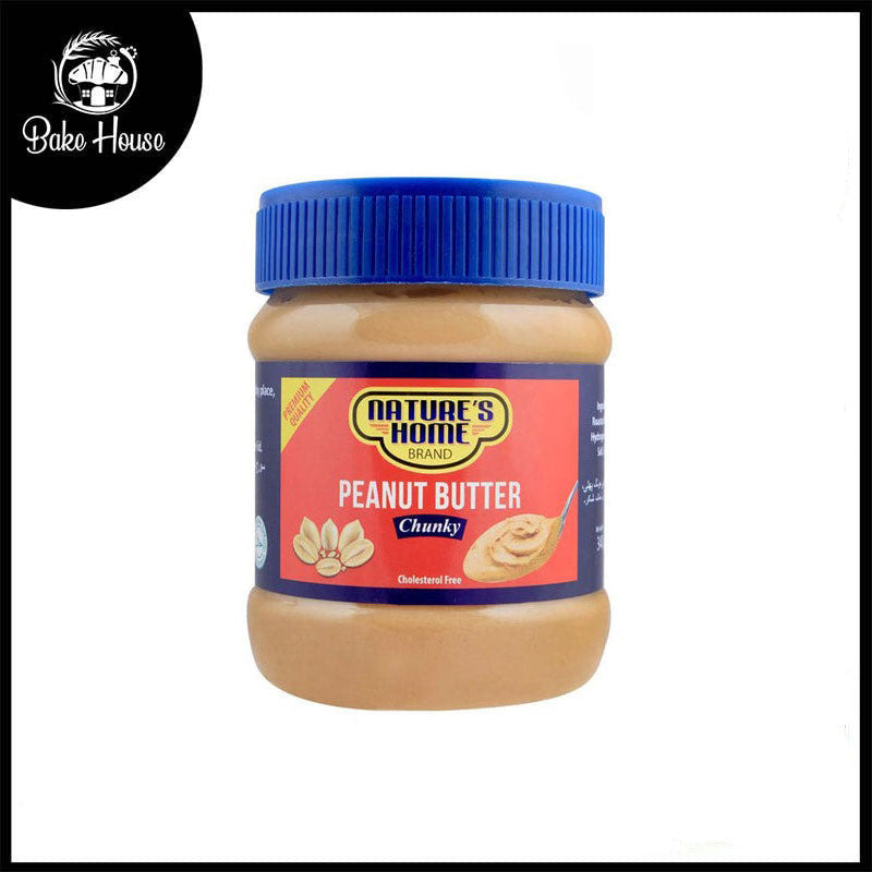 Nature's Home Peanut Butter, Chunky 340g