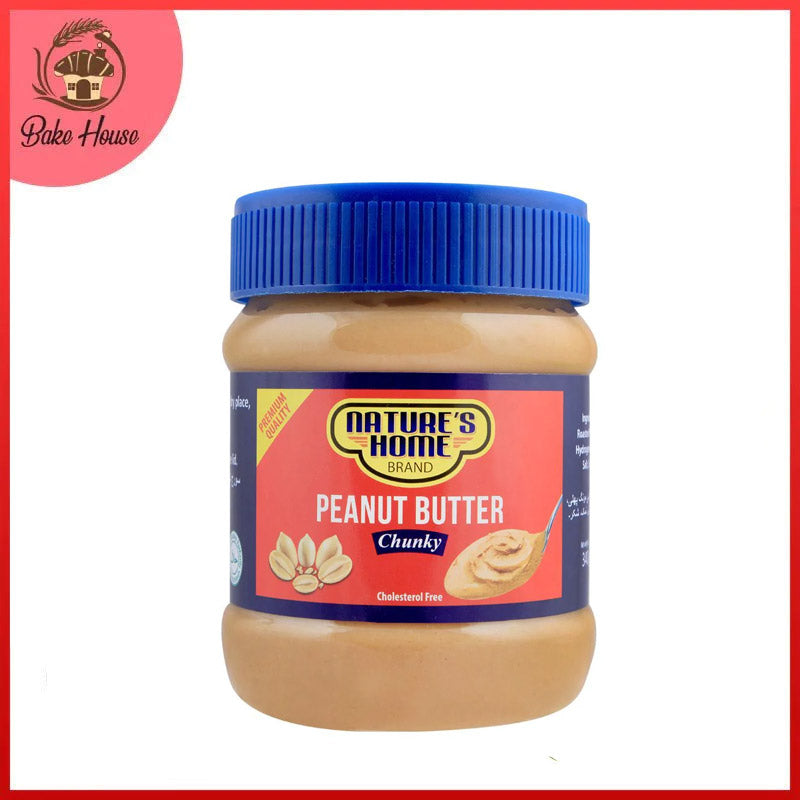 Nature's Home Peanut Butter, Chunky 340g