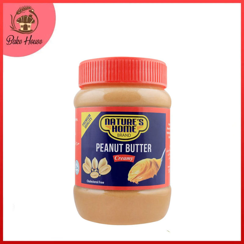 Nature's Home Peanut Butter, Creamy 510g