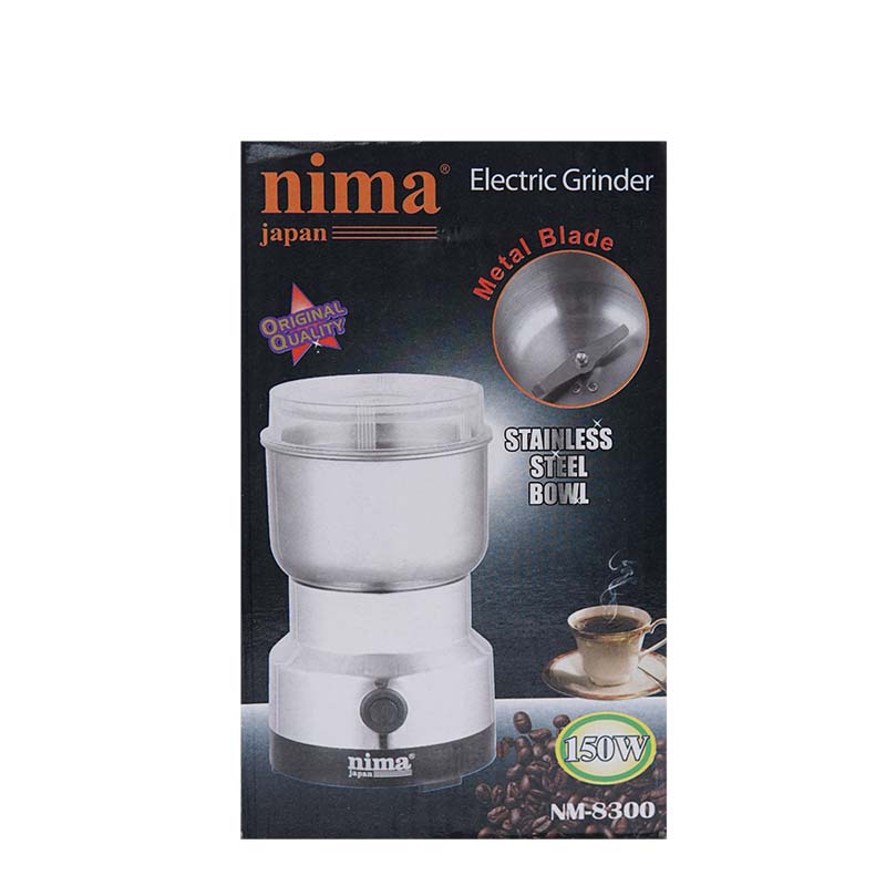 Nima Electric Grinder Stainless Steel Bowl 150W (NM-8300)