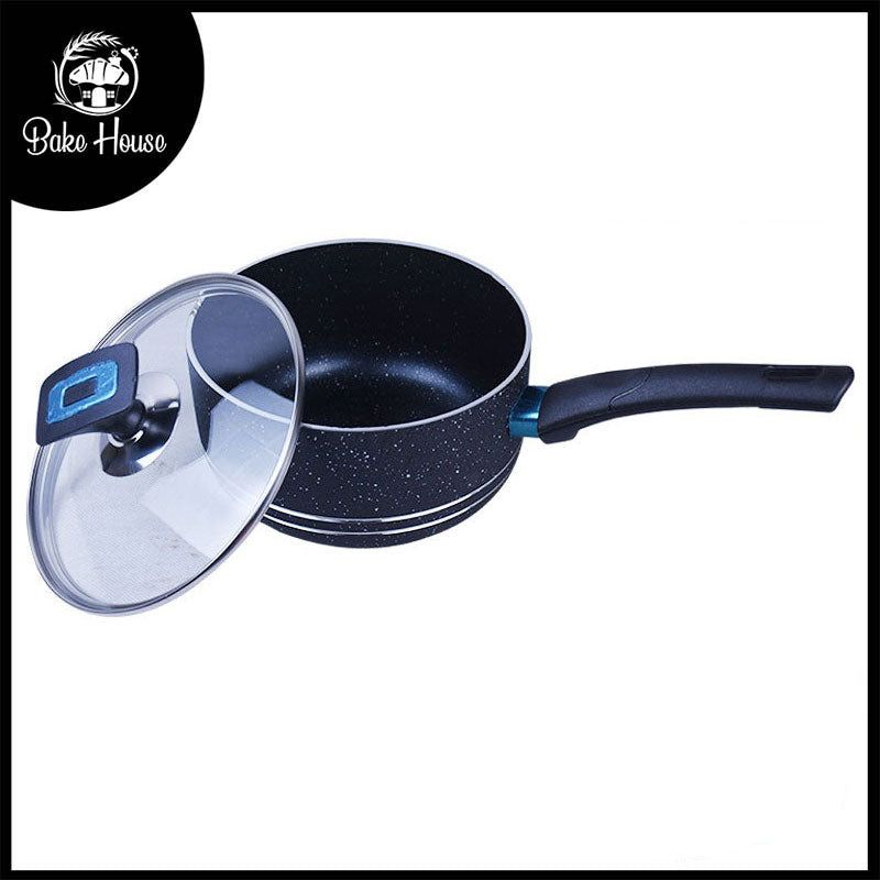 Non Stick Marble Coating Sauce Pan 18cm