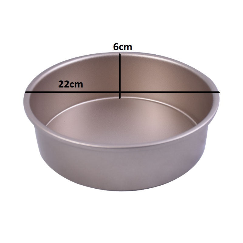 Nonstick Round Cheesecake 8 inch Pan Removable Base