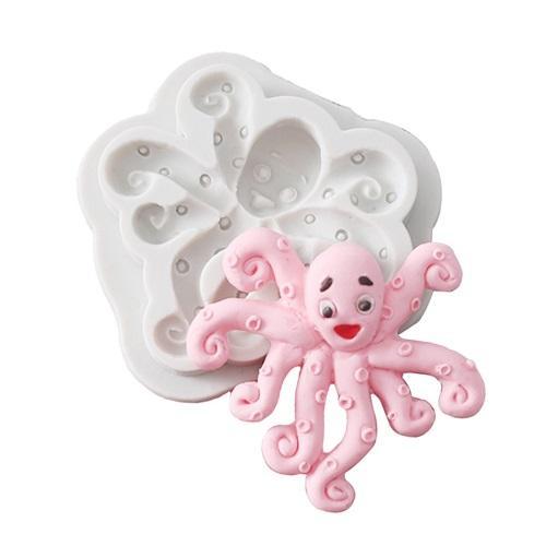 Octopus Silicone Fondant & Chocolate Mold
