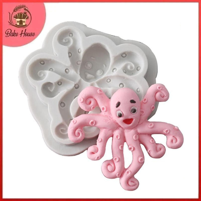 Octopus Silicone Fondant & Chocolate Mold