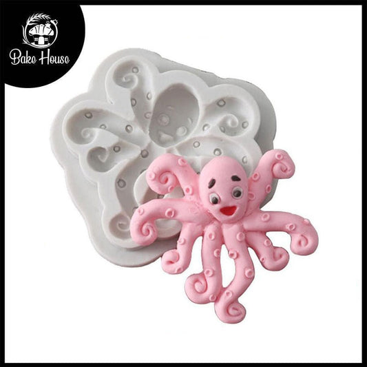 Octopus Silicone Fondant & Chocolate Mold