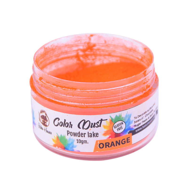 Orange Modecor Color Dust Powder Lake 10g
