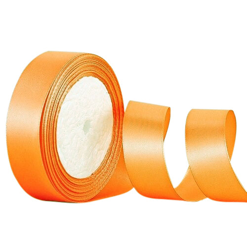 Orange Ribbon For Decoration 2CM