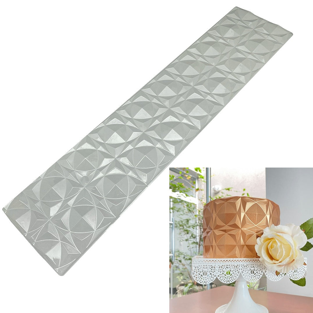 Origami Cake Mold Plastic (Design 4)