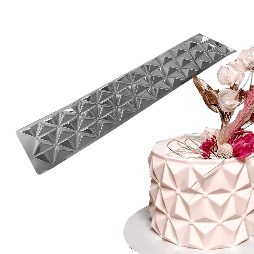 Origami Cake Mold Plastic (Design 8)