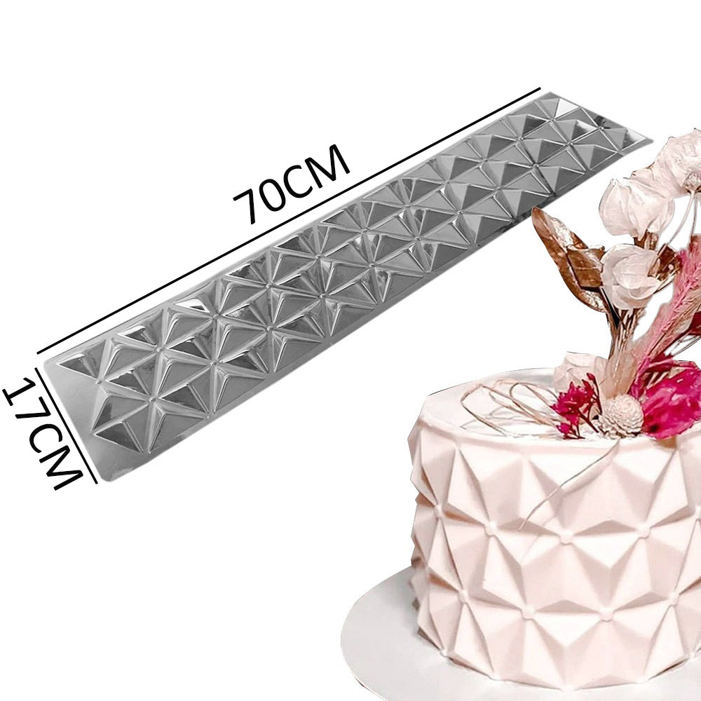 Origami Cake Mold Plastic (Design 8)