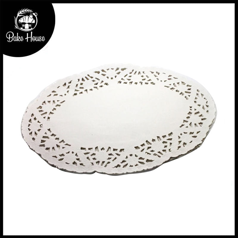 Oval Shape Doilies Paper 50Pcs Pack