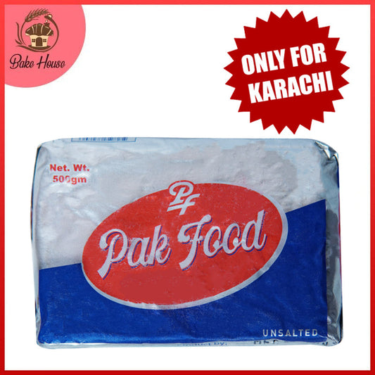 Pak Food Unsalted Butter 500g Pack
