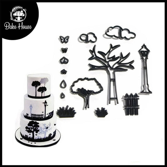 Park Tree Cookies Cutter Set