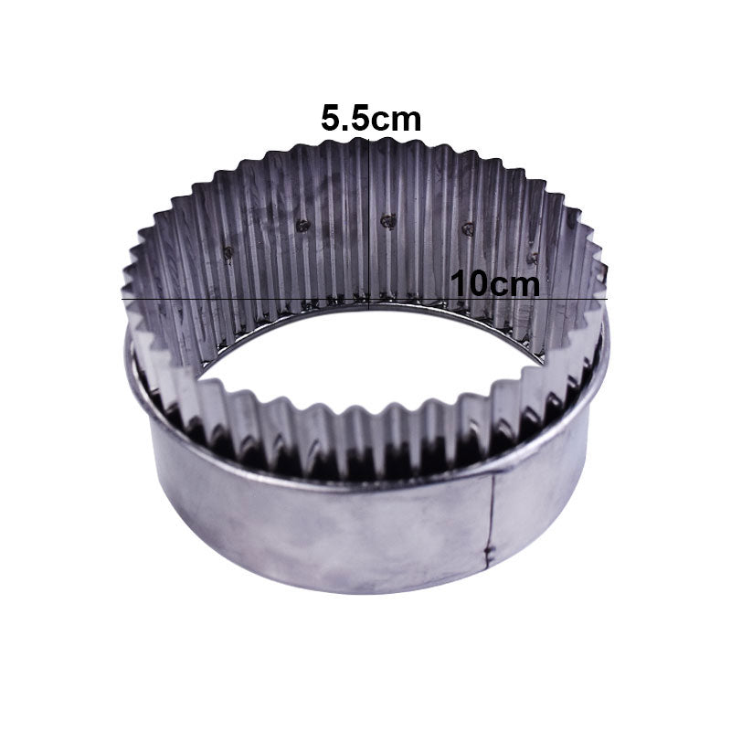 Patties Cutter Round Steel 10cm