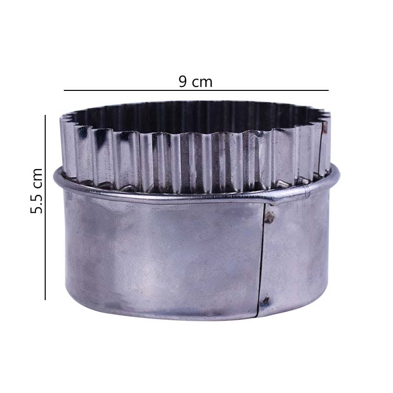 Patties Cutter Round Steel 9cm