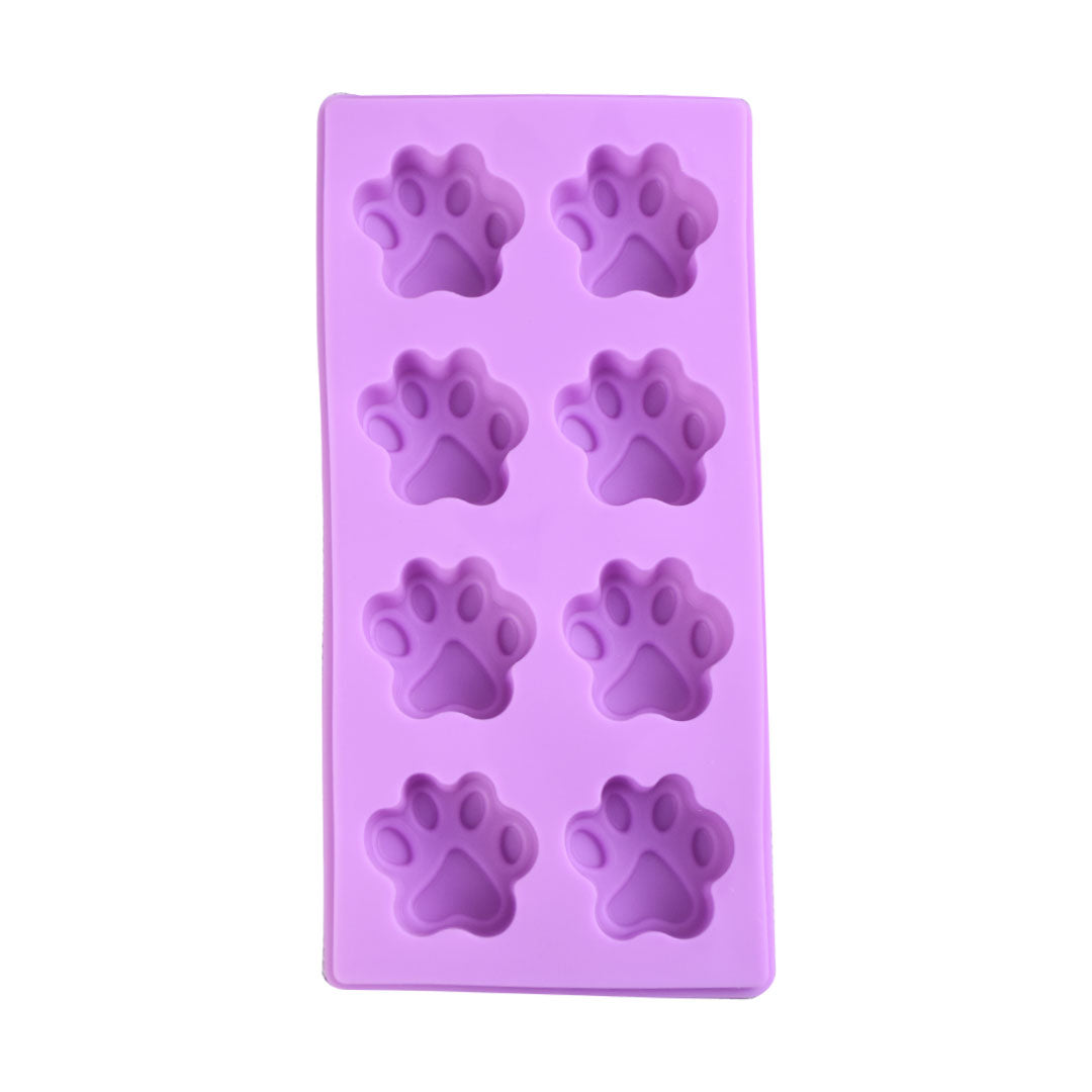 Paw Silicone Chocolate & Jelly Mold 8 Cavity