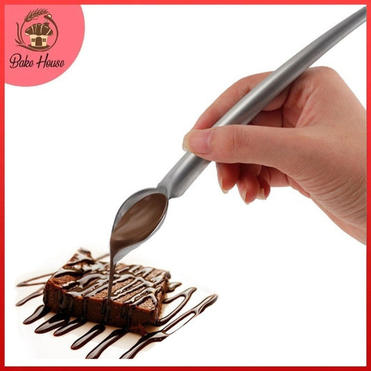 Pencil Cake Decoration Spoon Stainless Steel Small Size