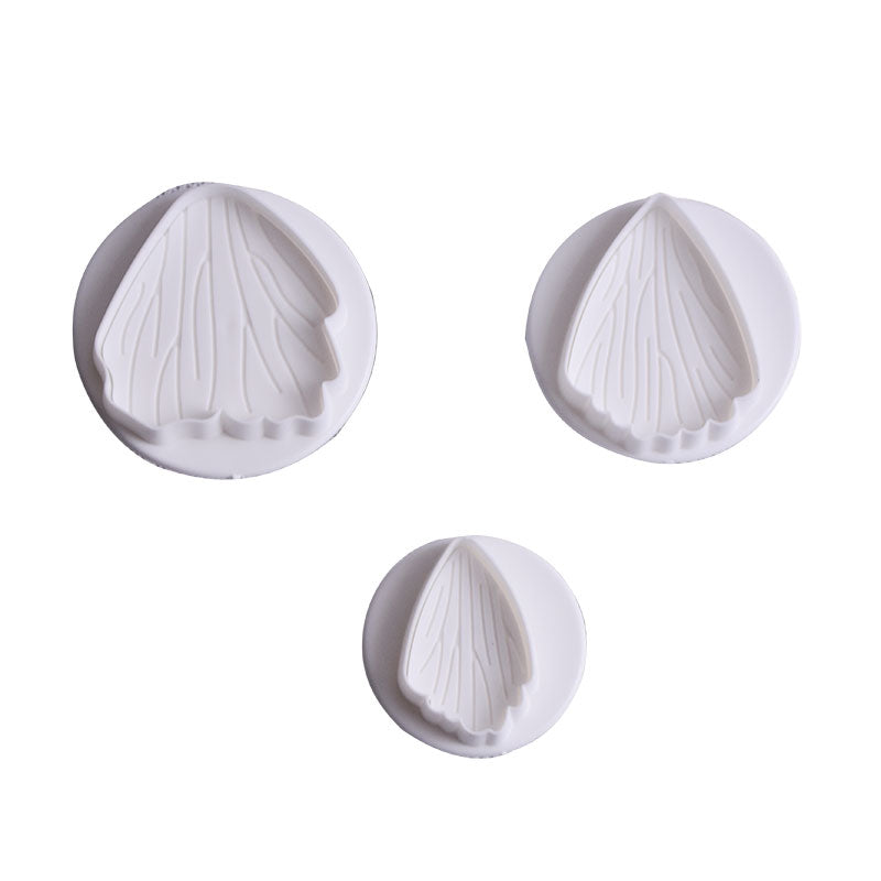 Peony Petals Fondant & Cookie Plunger Cutter 3 Pcs Set