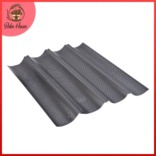 Perforated French Loaf Baking Tray Non Stick