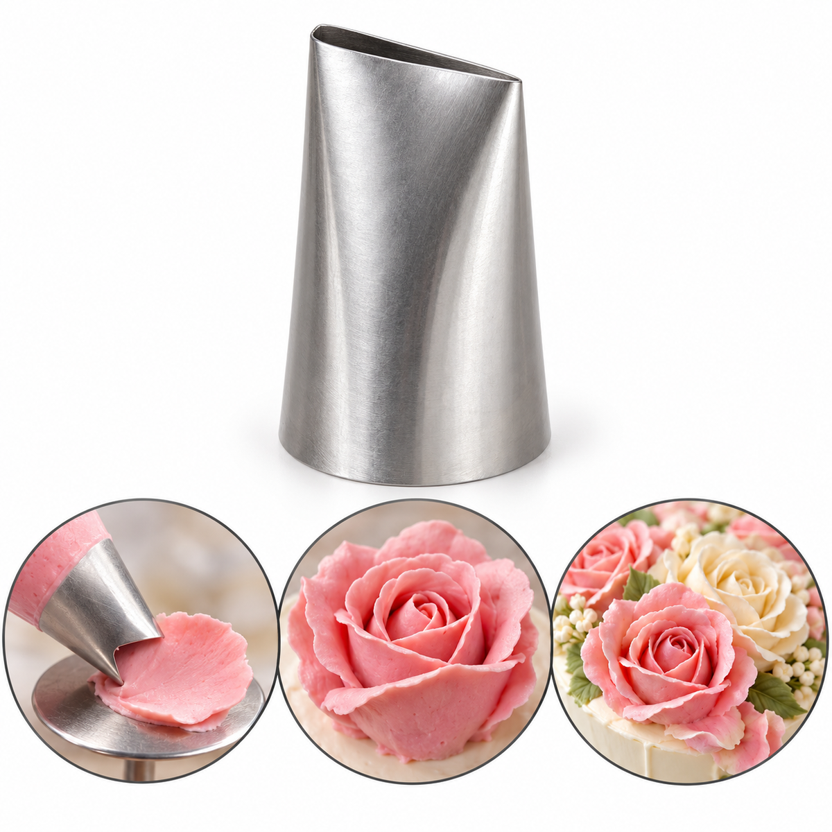 128 Icing Nozzle Stainless Steel
