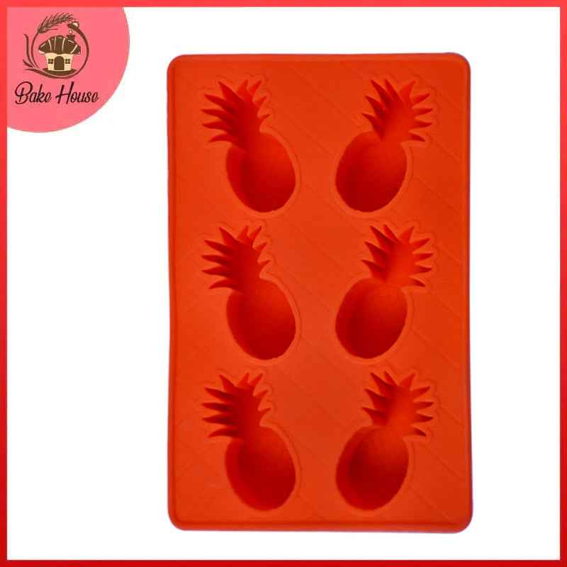 Pineapple Silicone Mold 6 cavity