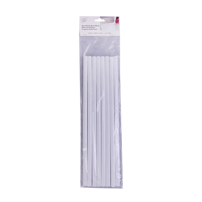 Plastic Dowel Rods 8pcs Pack