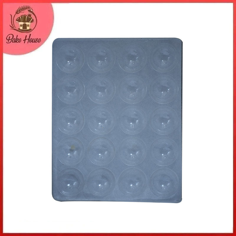 Plastic Sheet Chocolate Mold (Design 1)
