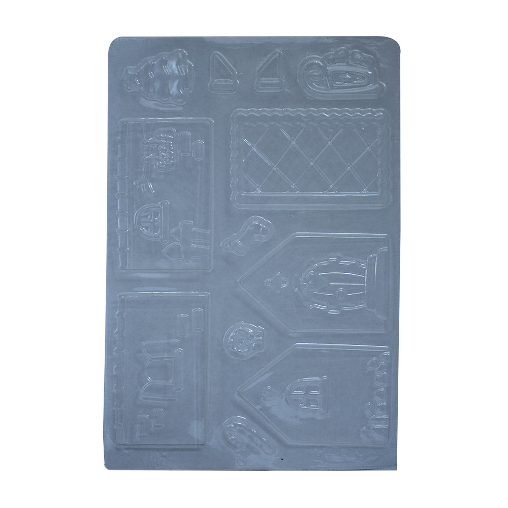 Plastic Sheet Chocolate Mold (Design 5)