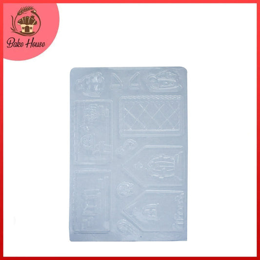 Plastic Sheet Chocolate Mold (Design 5)