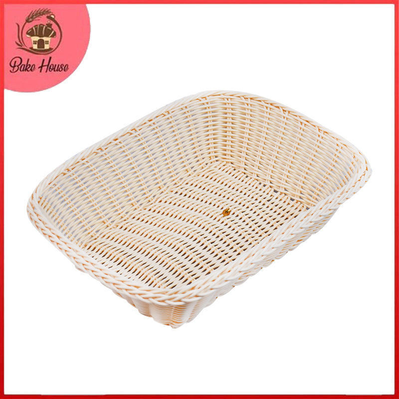Plastic Woven Decoration & Storage Basket Design 01 Large