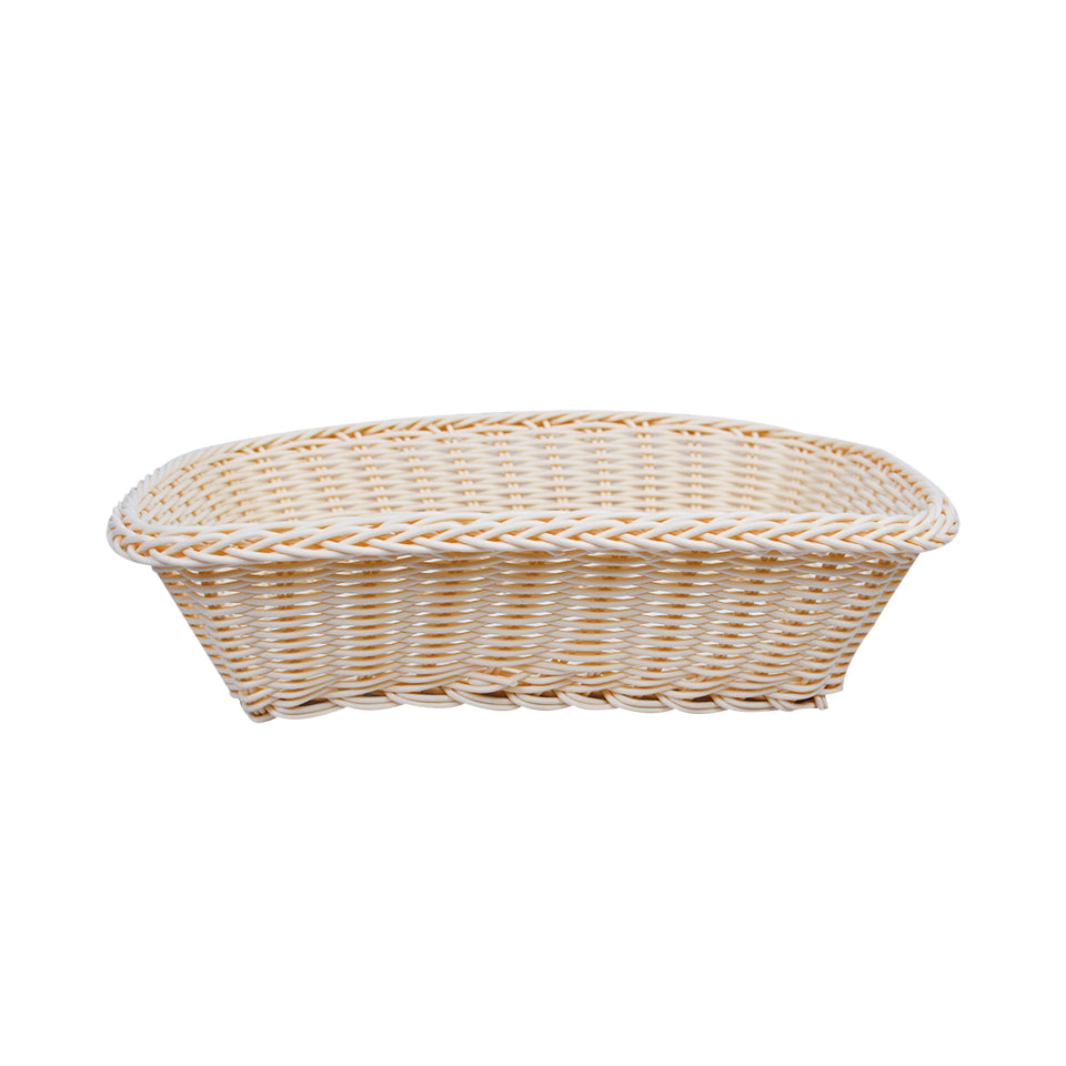 Plastic Woven Decoration & Storage Basket Design 01 Medium