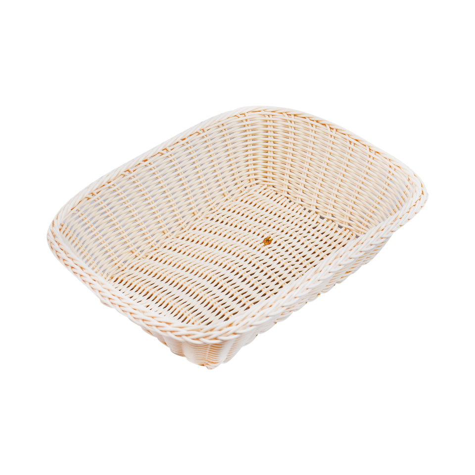 Plastic Woven Decoration & Storage Basket Design 01 Medium