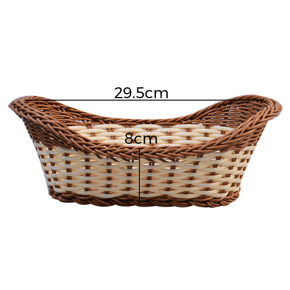 Plastic Woven Decoration & Storage Basket Design 02 Extra Large
