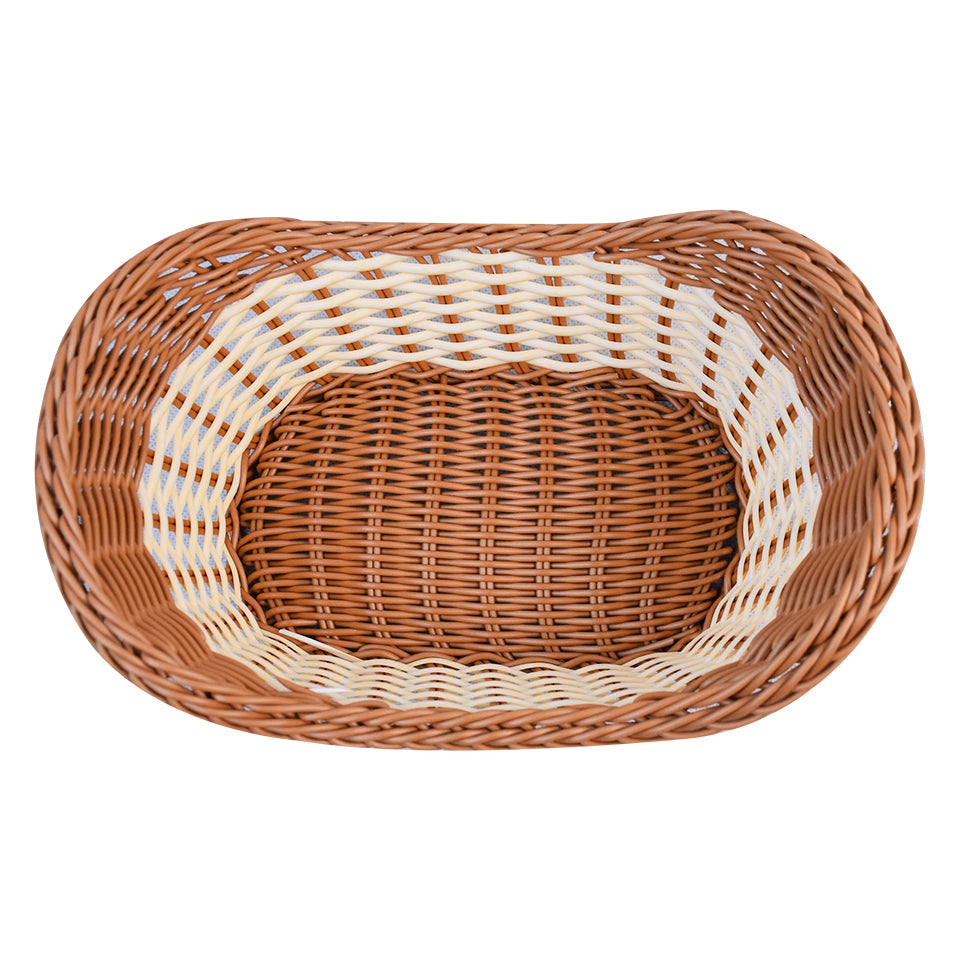 Plastic Woven Decoration & Storage Basket Design 02 Extra Large