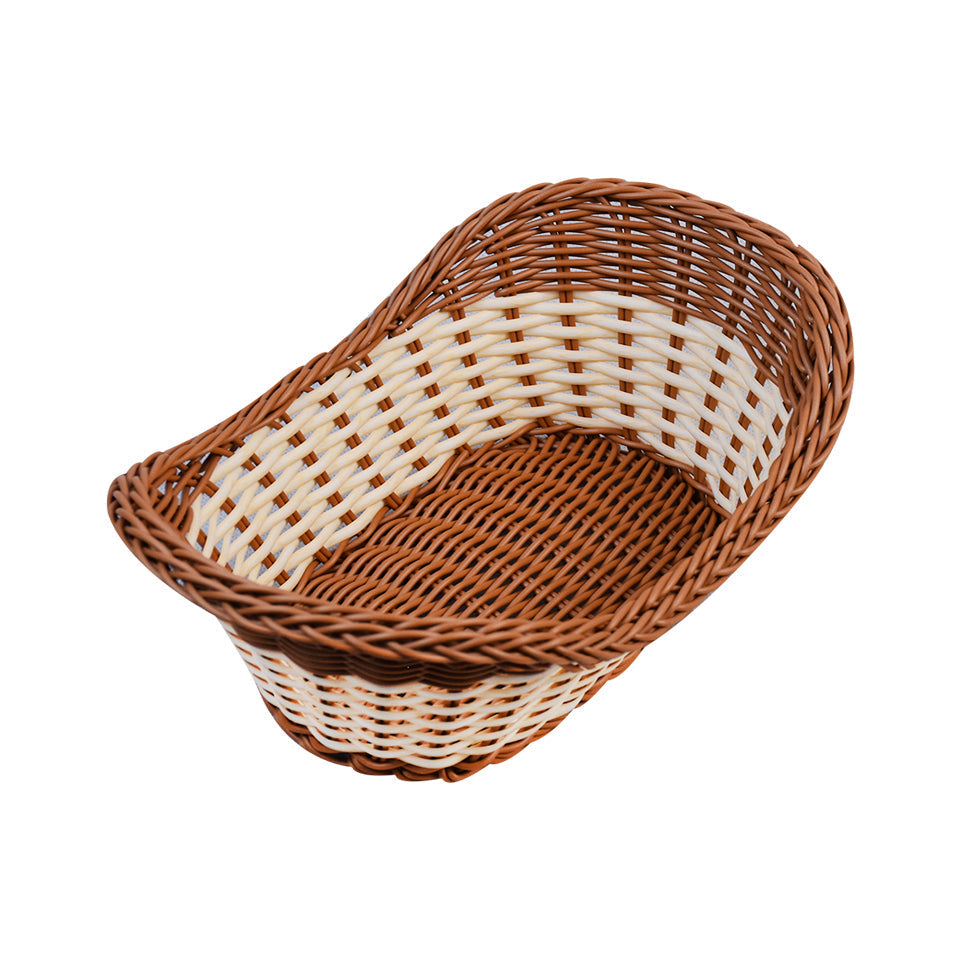 Plastic Woven Decoration & Storage Basket Design 02 Large