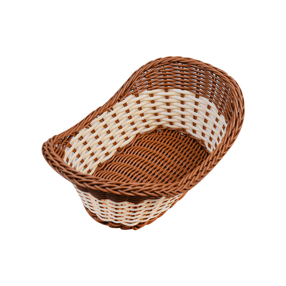 Plastic Woven Decoration & Storage Basket Design 02 Medium