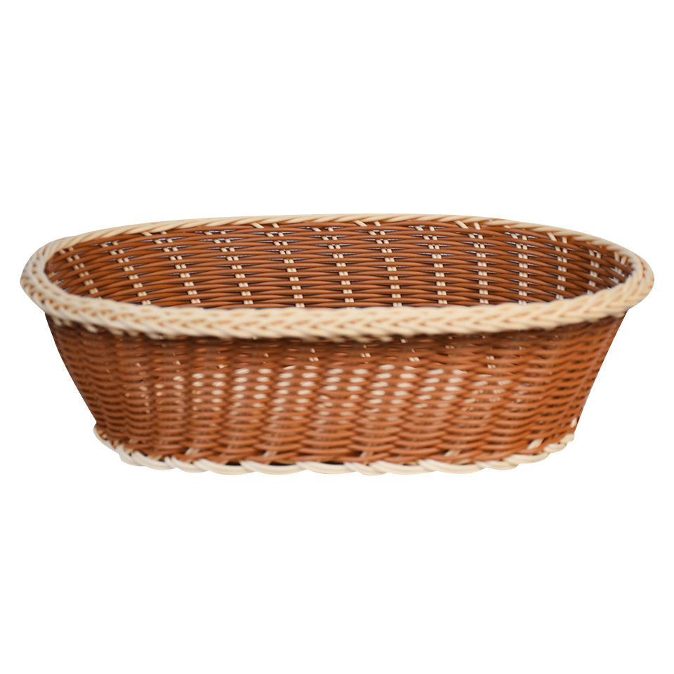 Plastic Woven Decoration & Storage Basket Design 03 Large
