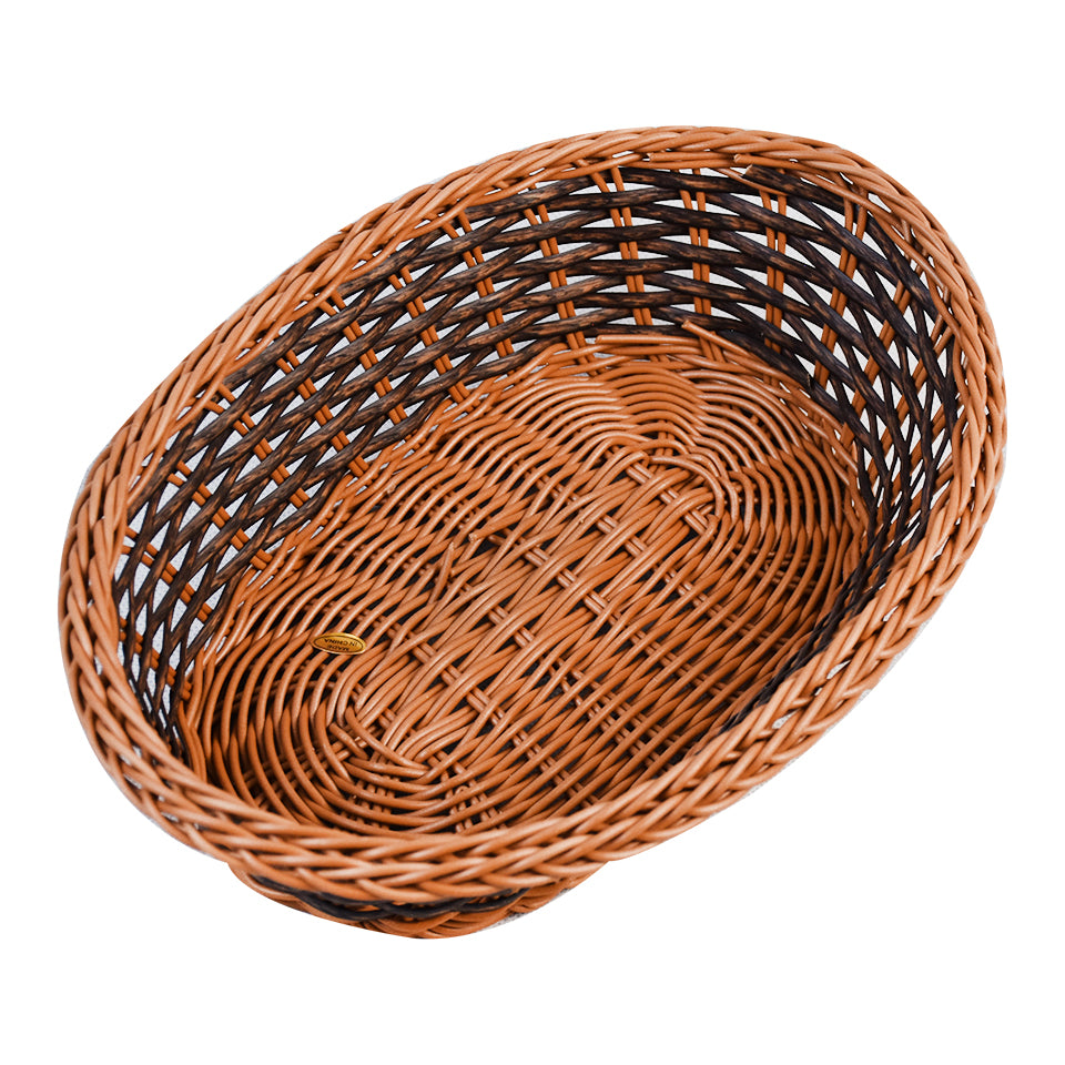 Plastic Woven Decoration & Storage Basket Design 03 Medium