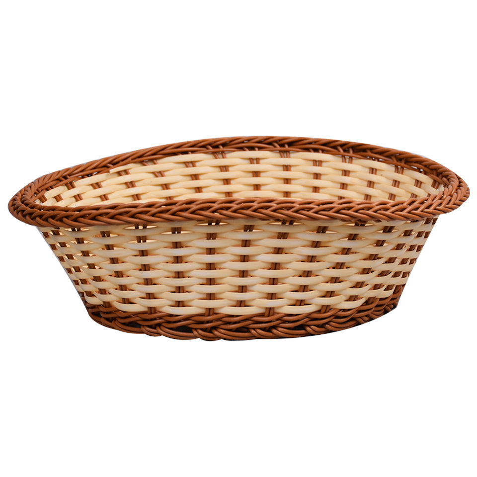 Plastic Woven Decoration & Storage Basket Design 04 Large
