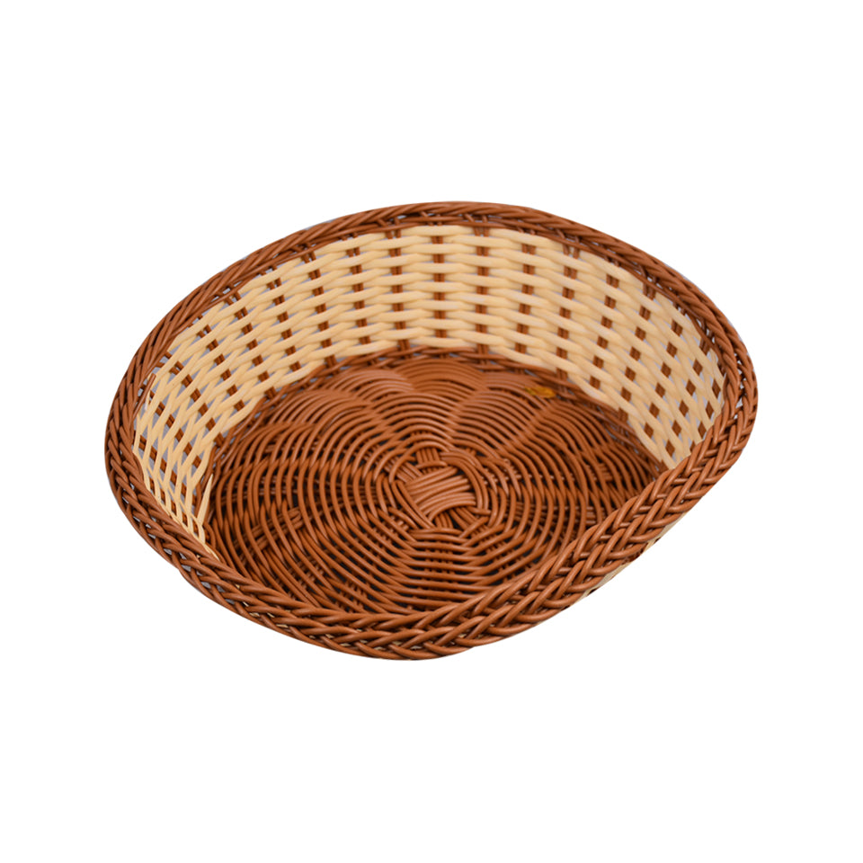 Plastic Woven Decoration & Storage Basket Design 04 Small