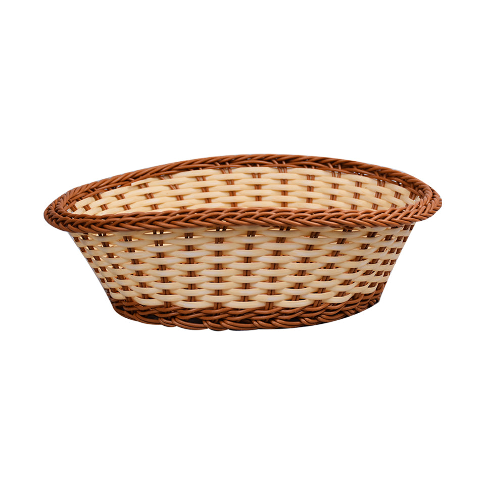 Plastic Woven Decoration & Storage Basket Design 04 Small