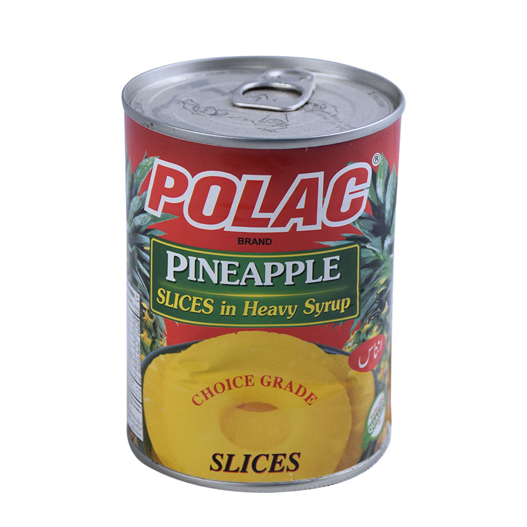 Polac Pineapple Slices in Heavy Syrup 565G