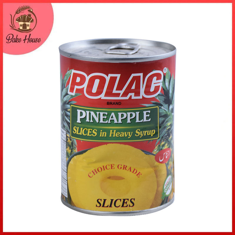Polac Pineapple Slices in Heavy Syrup 565G