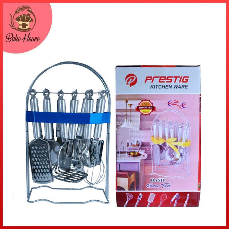 Prestig Complete Kitchen Tool 13Pcs Set Stainless Steel