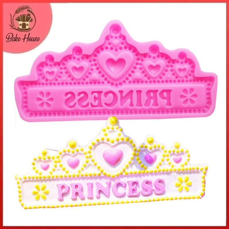 Princess Crown Silicone Fondant Cake Mold