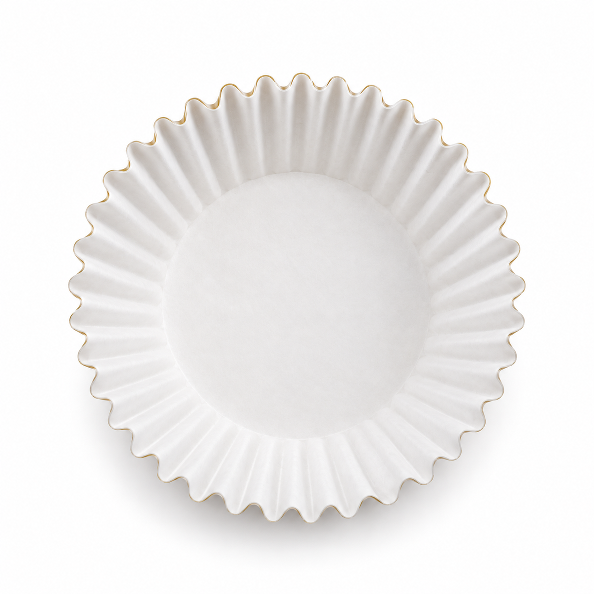 Golden Metallic Cup Cake Liner ( 100Pcs ) 8.5cm